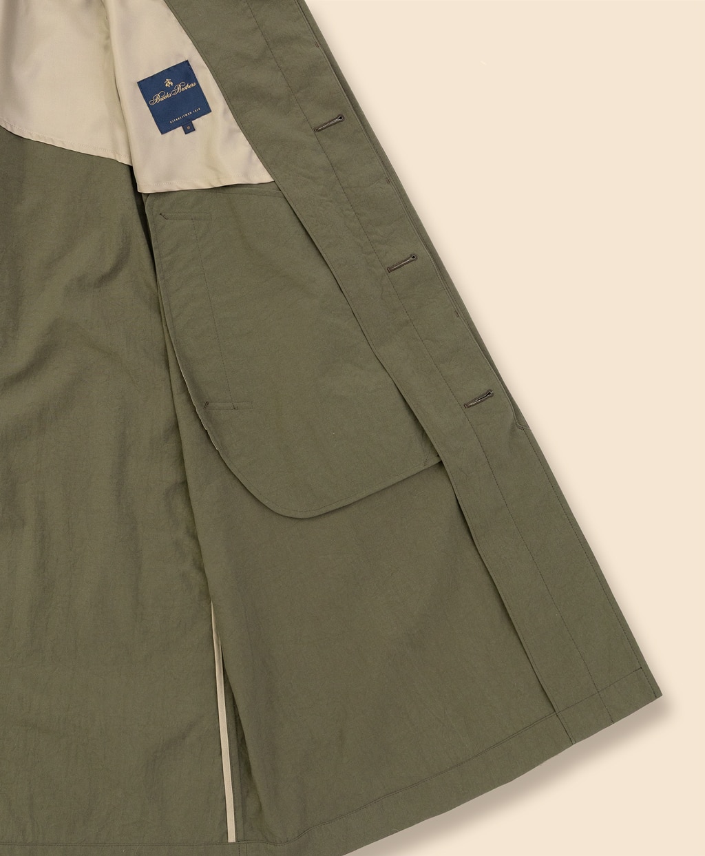 ナイロンタスラン　ラグランスリーブ　バルカラーコート6