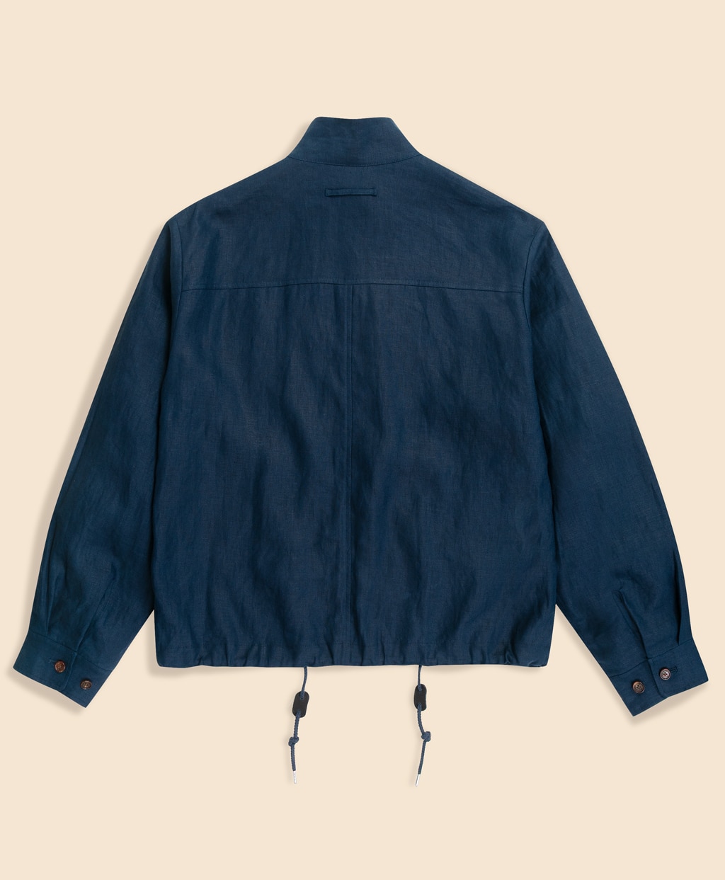 リネン　ショートジャケット2