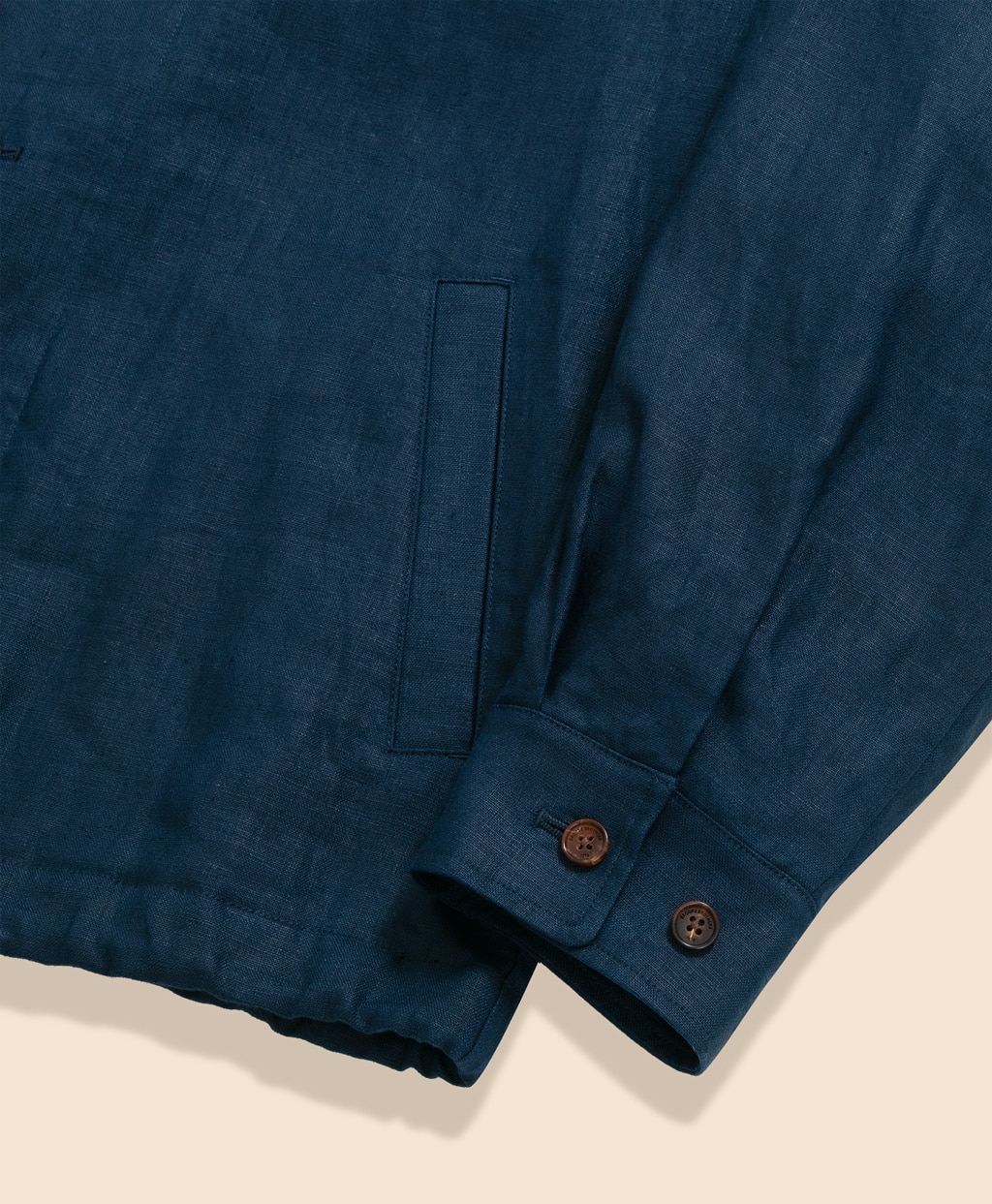 リネン　ショートジャケット3