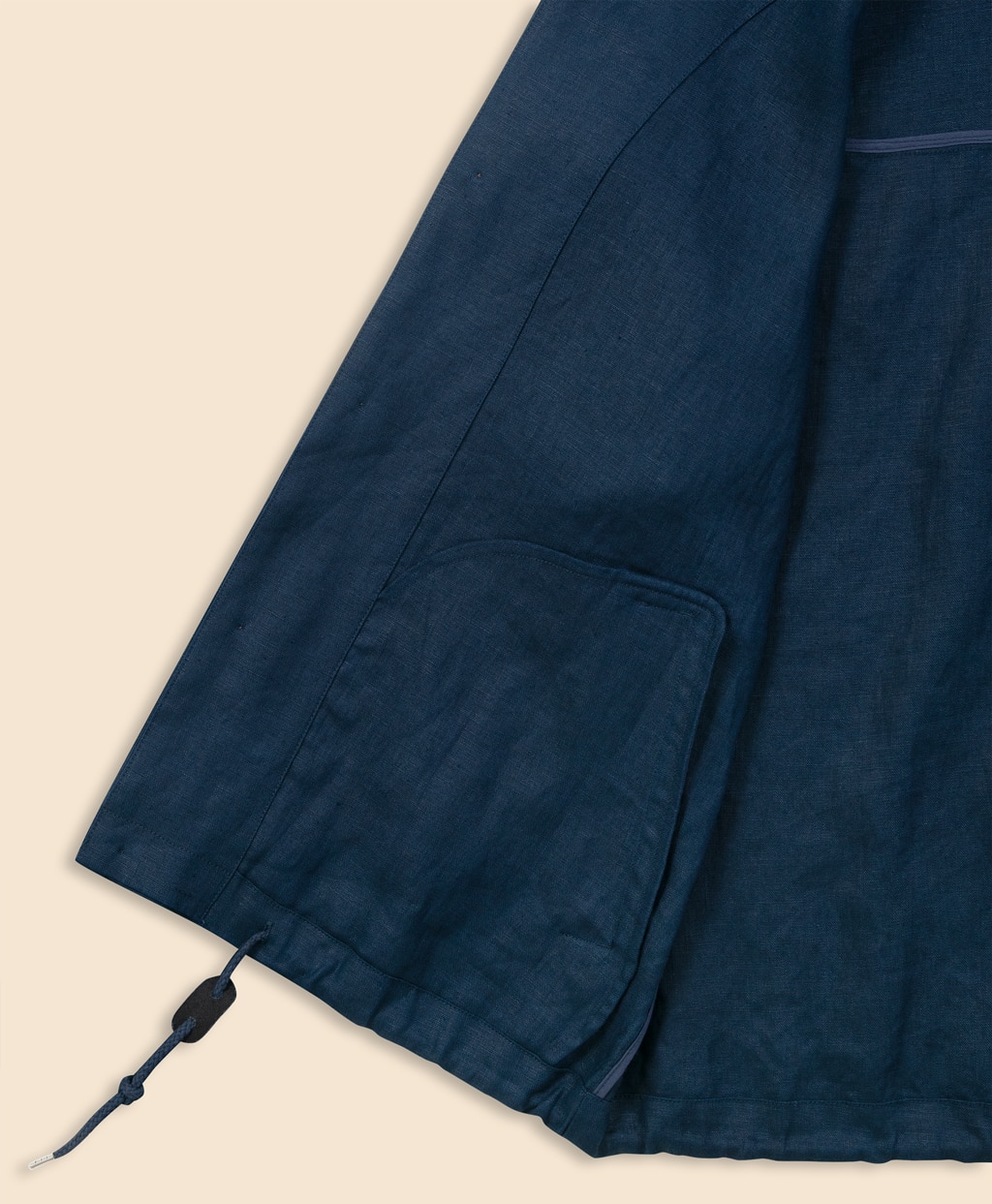 リネン　ショートジャケット5