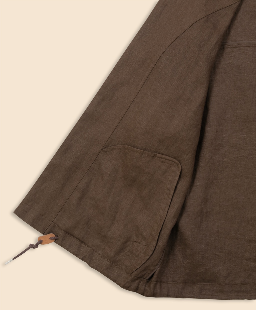 リネン　ショートジャケット5