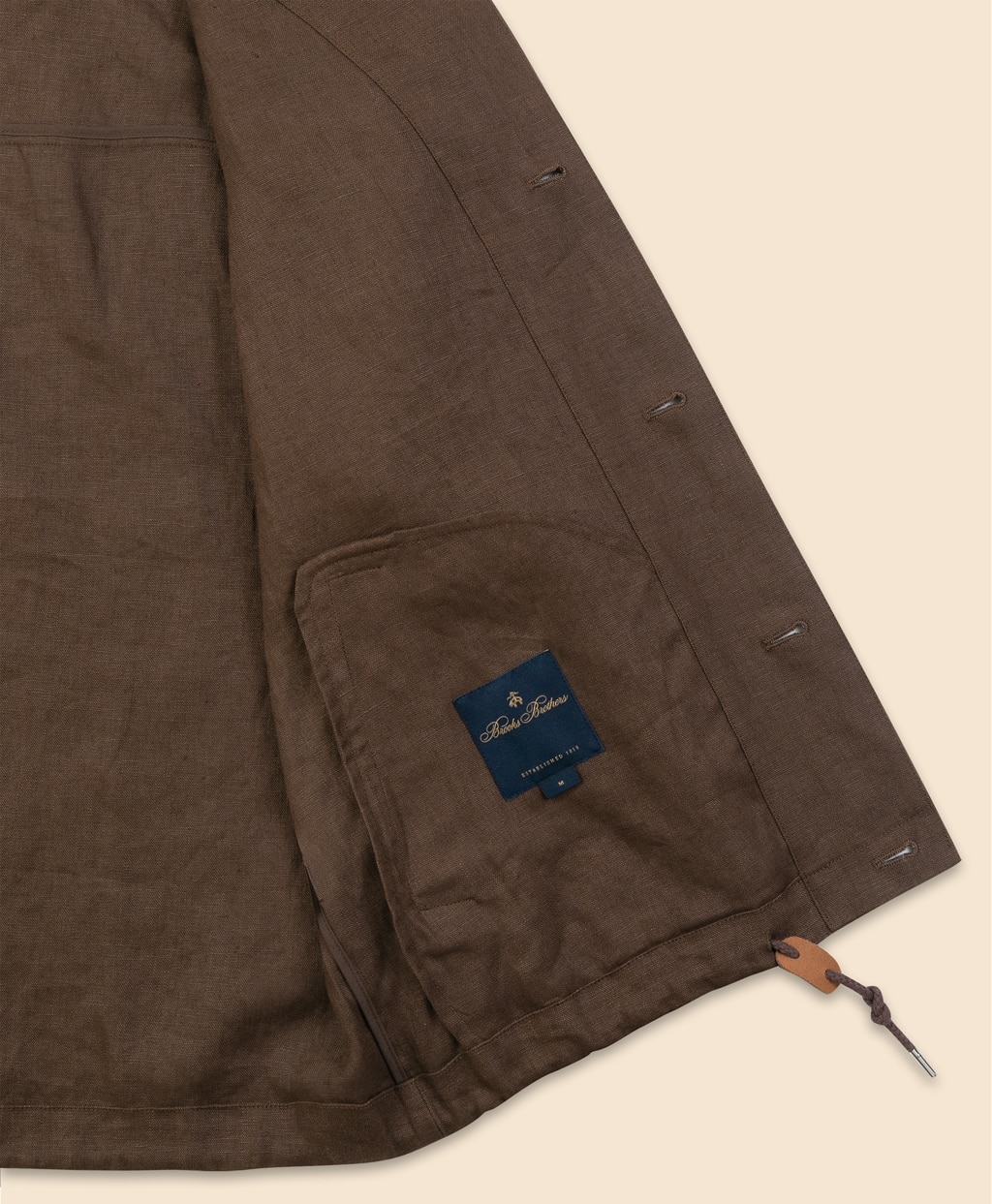 リネン　ショートジャケット6