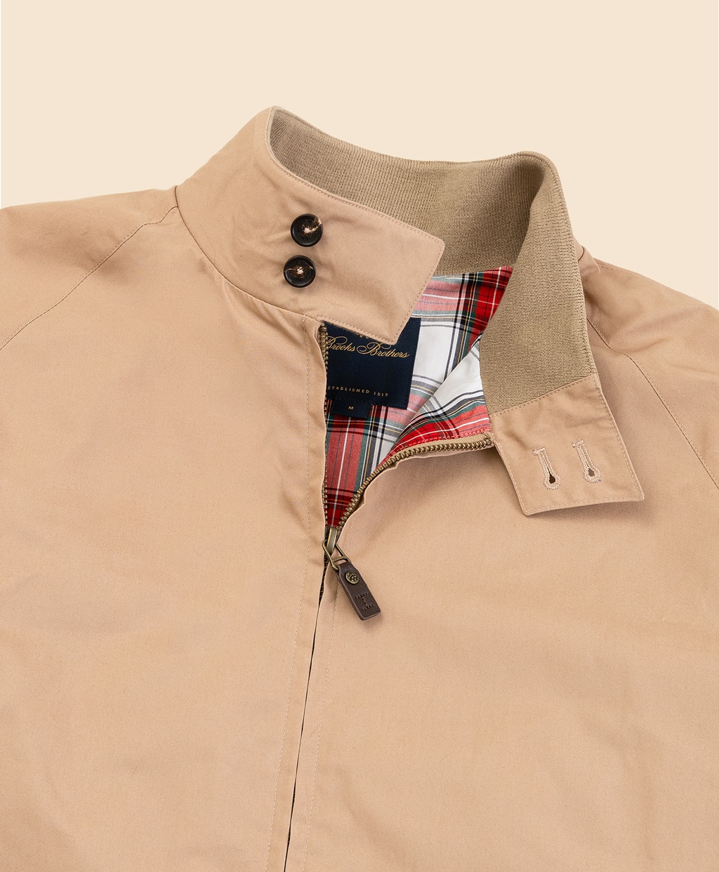 コットン　ハリントンジャケット　Made in UK4