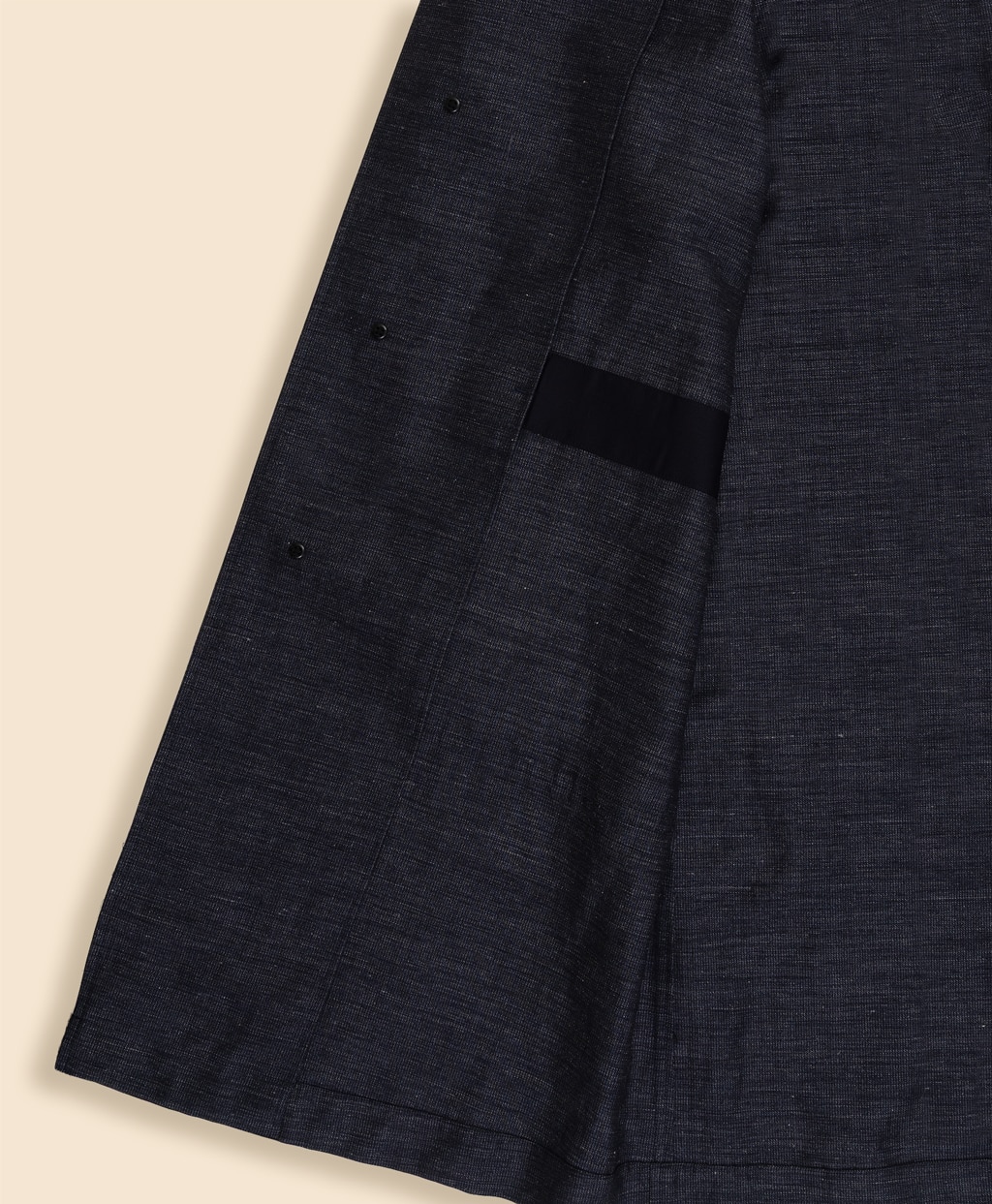 ウール／リネン　ミニヘリンボーン　ショップコート5