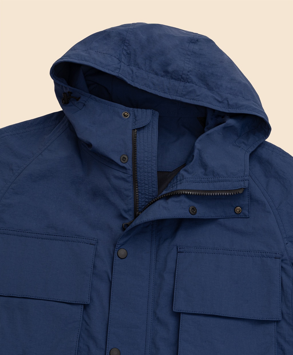 ナイロン　フーデッド　ウィンドブレーカー4