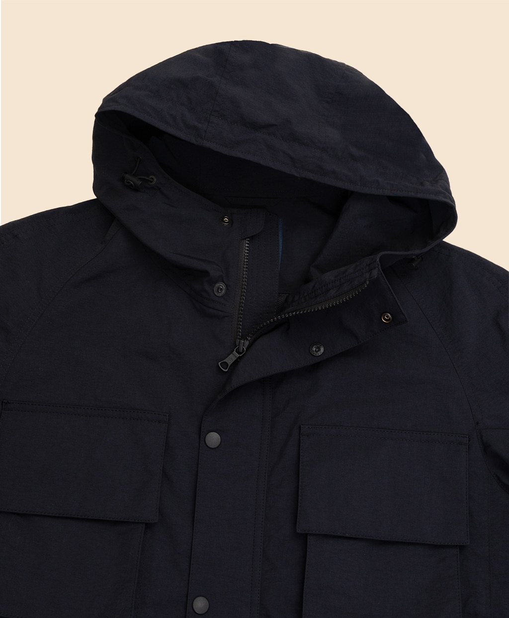 ナイロン　フーデッド　ウィンドブレーカー4