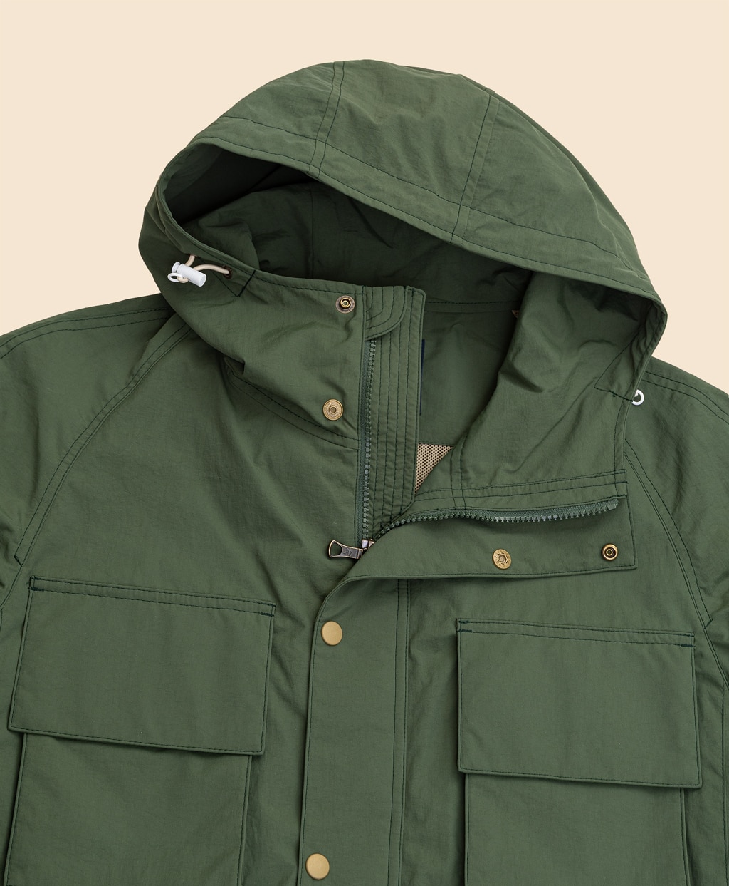 ナイロン　フーデッド　ウィンドブレーカー4