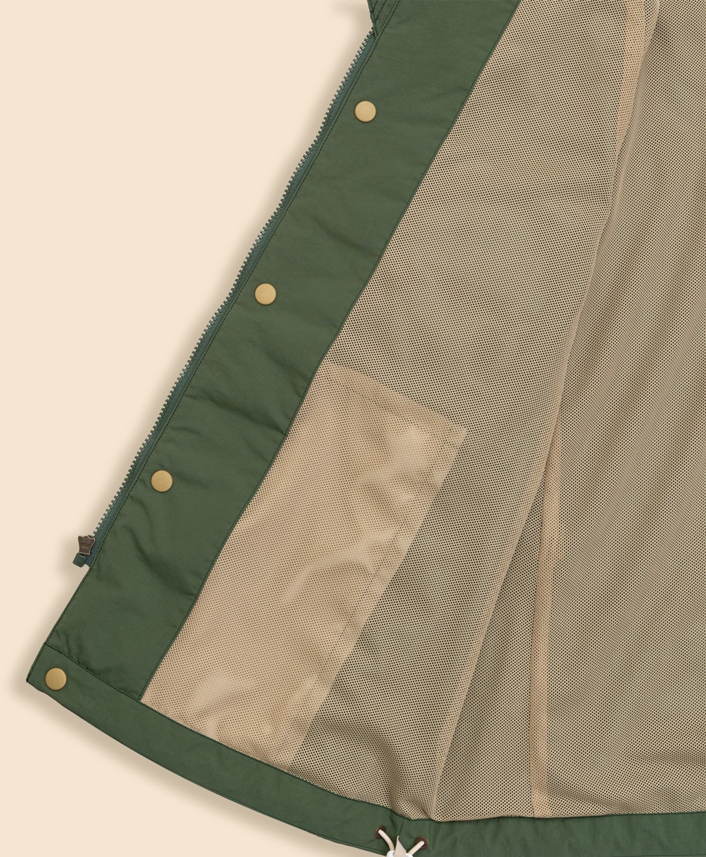 ナイロン　フーデッド　ウィンドブレーカー5