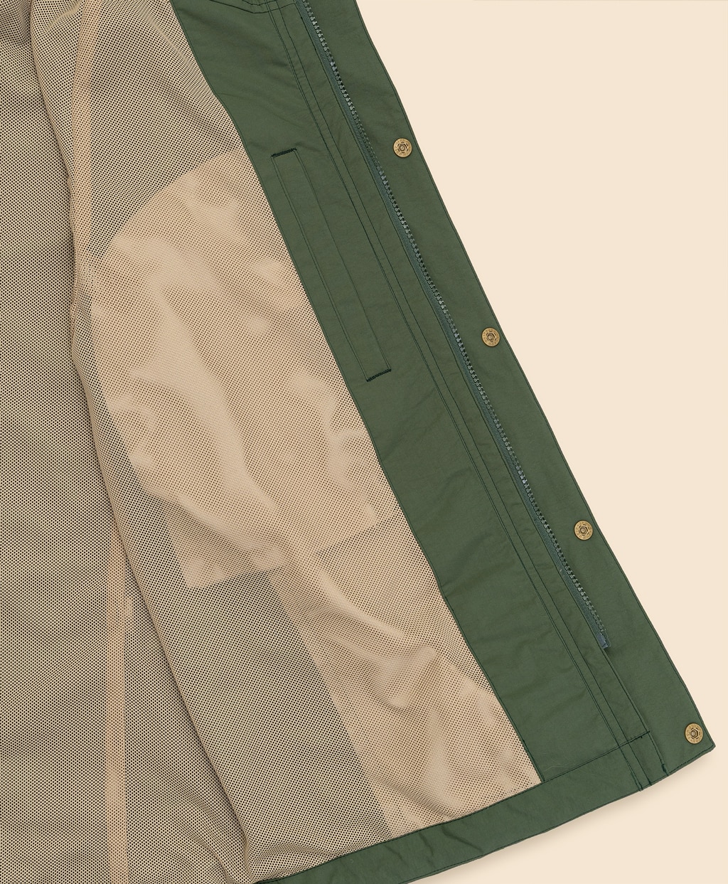 ナイロン　フーデッド　ウィンドブレーカー6