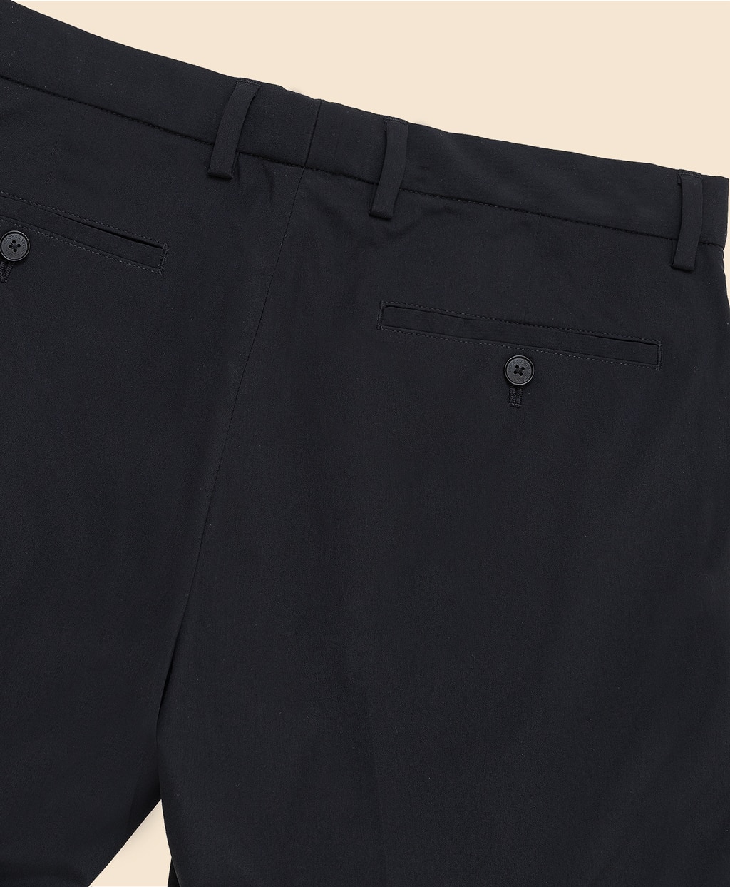 ポリエステル　ストレッチポプリン　プレーンフロント　チノパンツ　Slim2