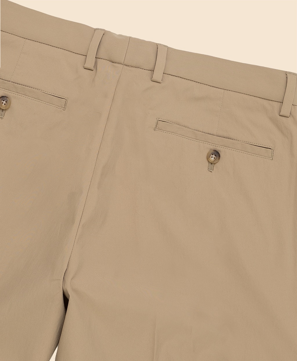 ポリエステル　ストレッチポプリン　プレーンフロント　チノパンツ　Slim2