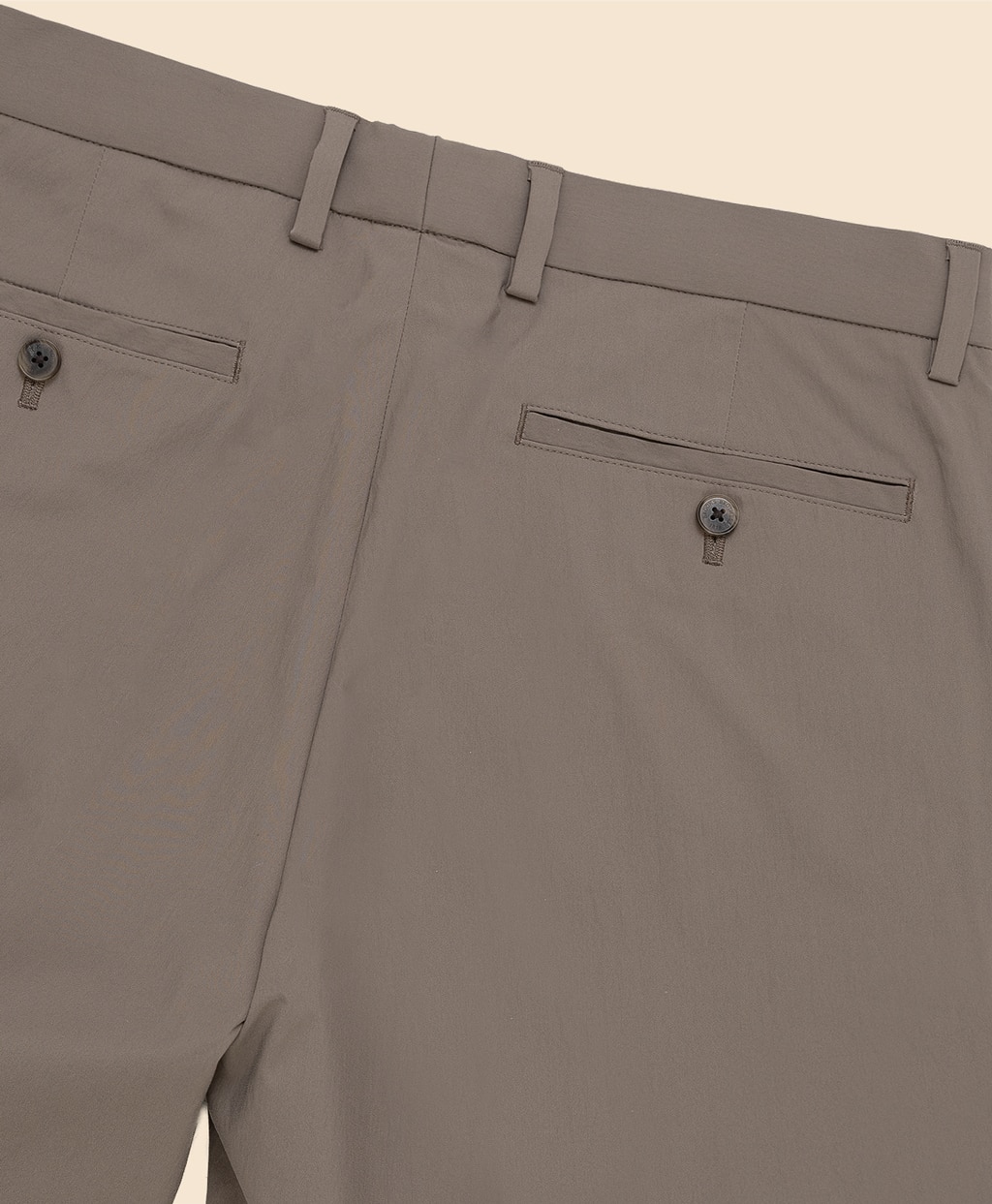 ポリエステル　ストレッチポプリン　プレーンフロント　チノパンツ　Slim2