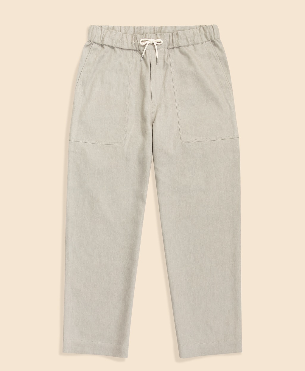 リネン／ウール　ペインターパンツ1
