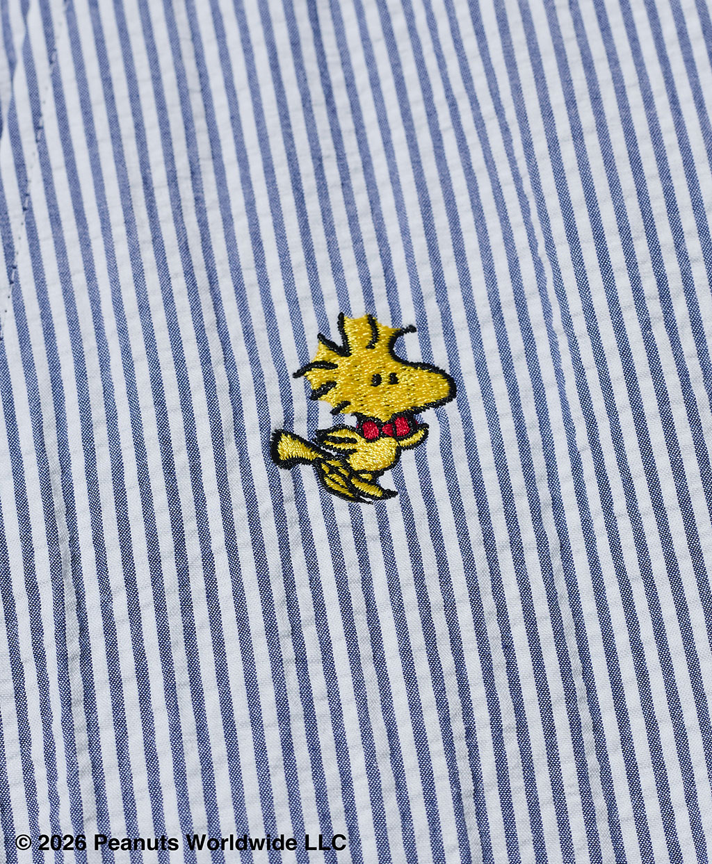 Brooks Brothers × PEANUTS　シアサッカー　ウッドストックエンブロイダリー　ショーツ4