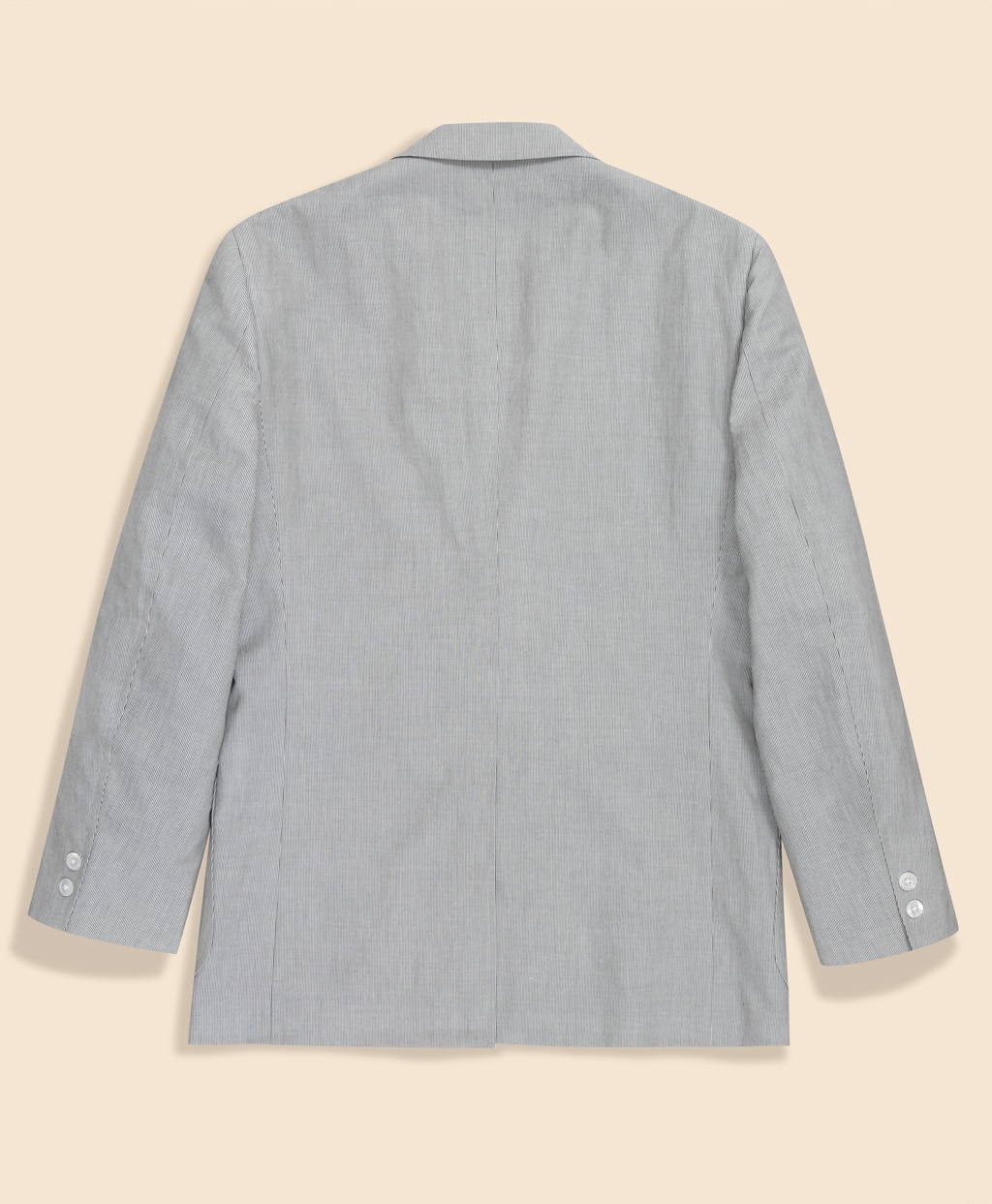 コットン／ラミー　コードレーン　段返り３釦　No.1サックジャケット　Traditional2