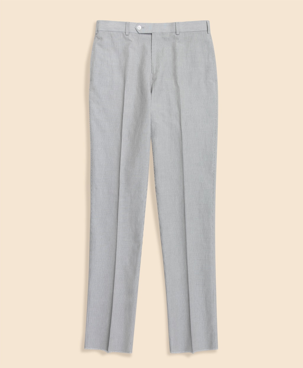 コットン／ラミー　コードレーン　プレーンフロント　トラウザーズ　Traditional1