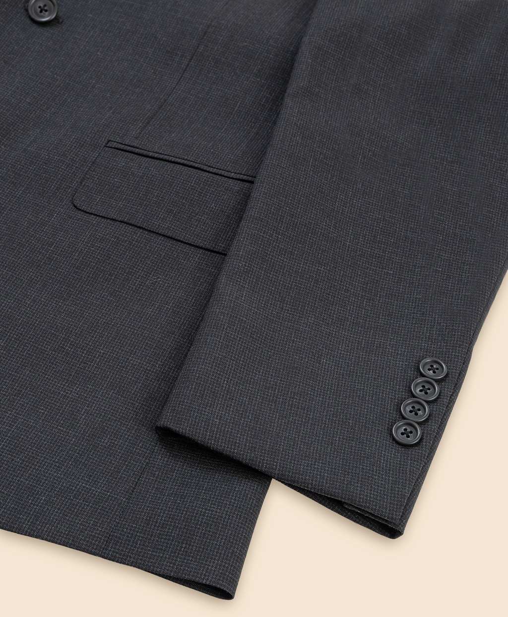 Brooks Brothers Explorer　ウール　ハイツイスト　ハウンドトゥース　段返り３釦スーツ　TOKYO model4