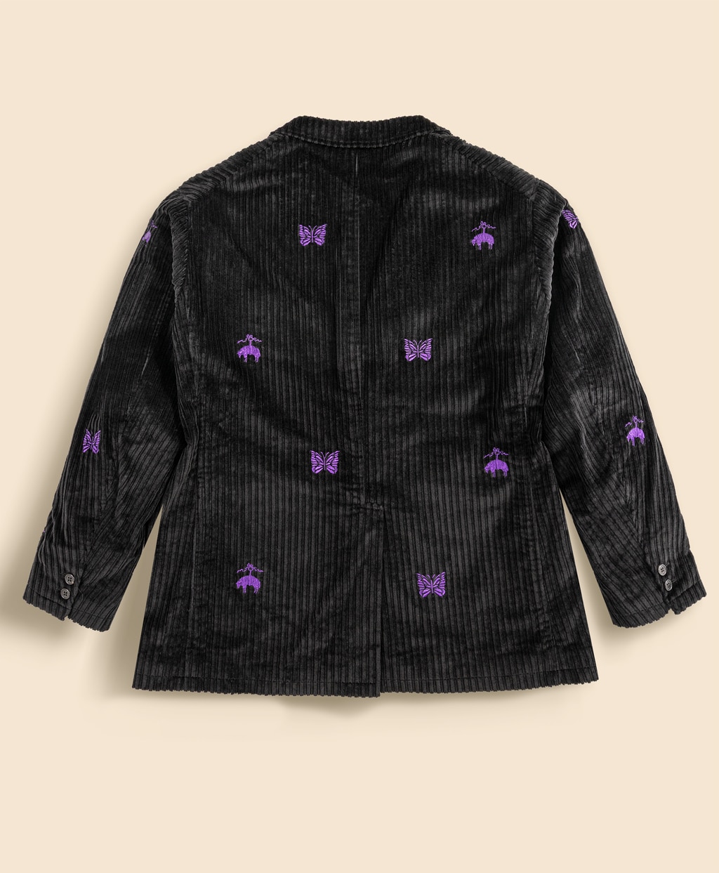 Brooks Brothers × NEEDLES　コットンコーデュロイ　GFパピヨン　リラックスフィット　段返り3釦ジャケット2
