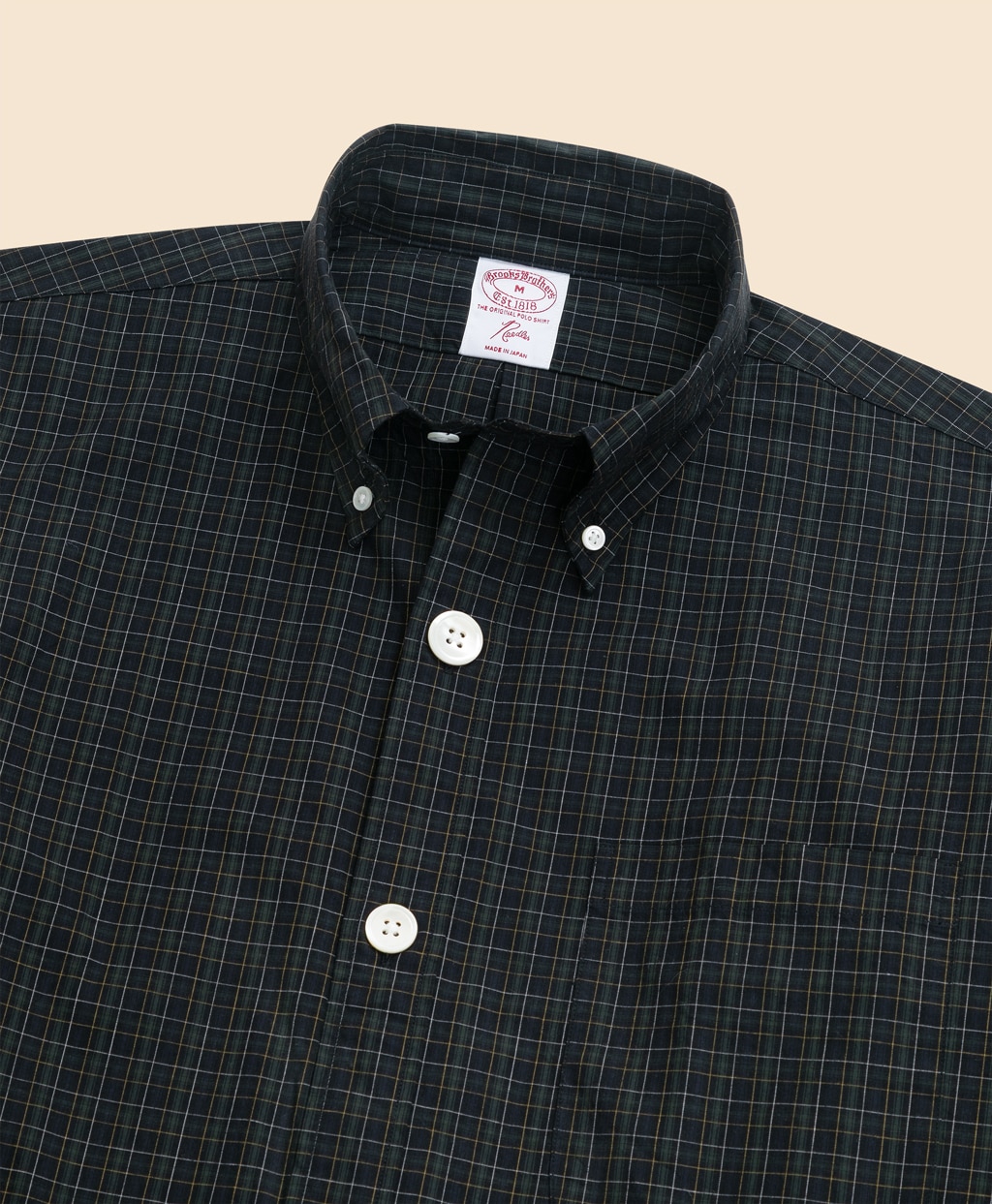 Brooks Brothers × NEEDLES　コットンポプリン　ミニタータンチェック　ボタンダウンシャツ3