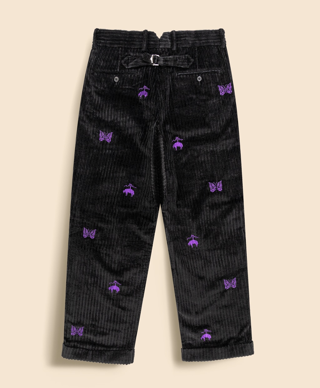 Brooks Brothers × NEEDLES　コットンコーデュロイ　GFパピヨン　ワイドトラウザーズ2