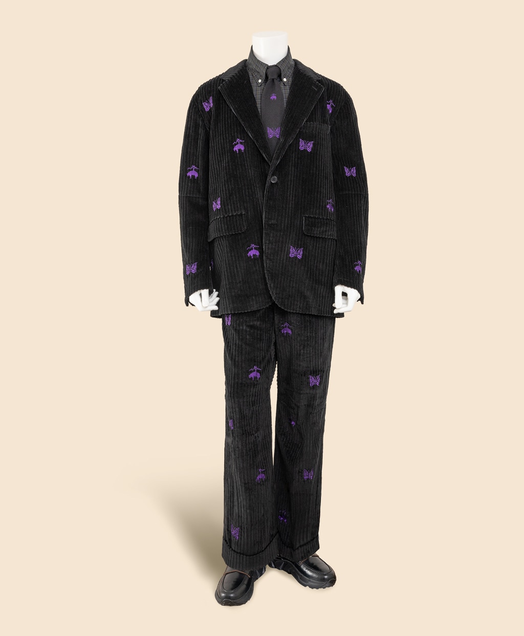 Brooks Brothers × NEEDLES　コットンコーデュロイ　GFパピヨン　ワイドトラウザーズ5