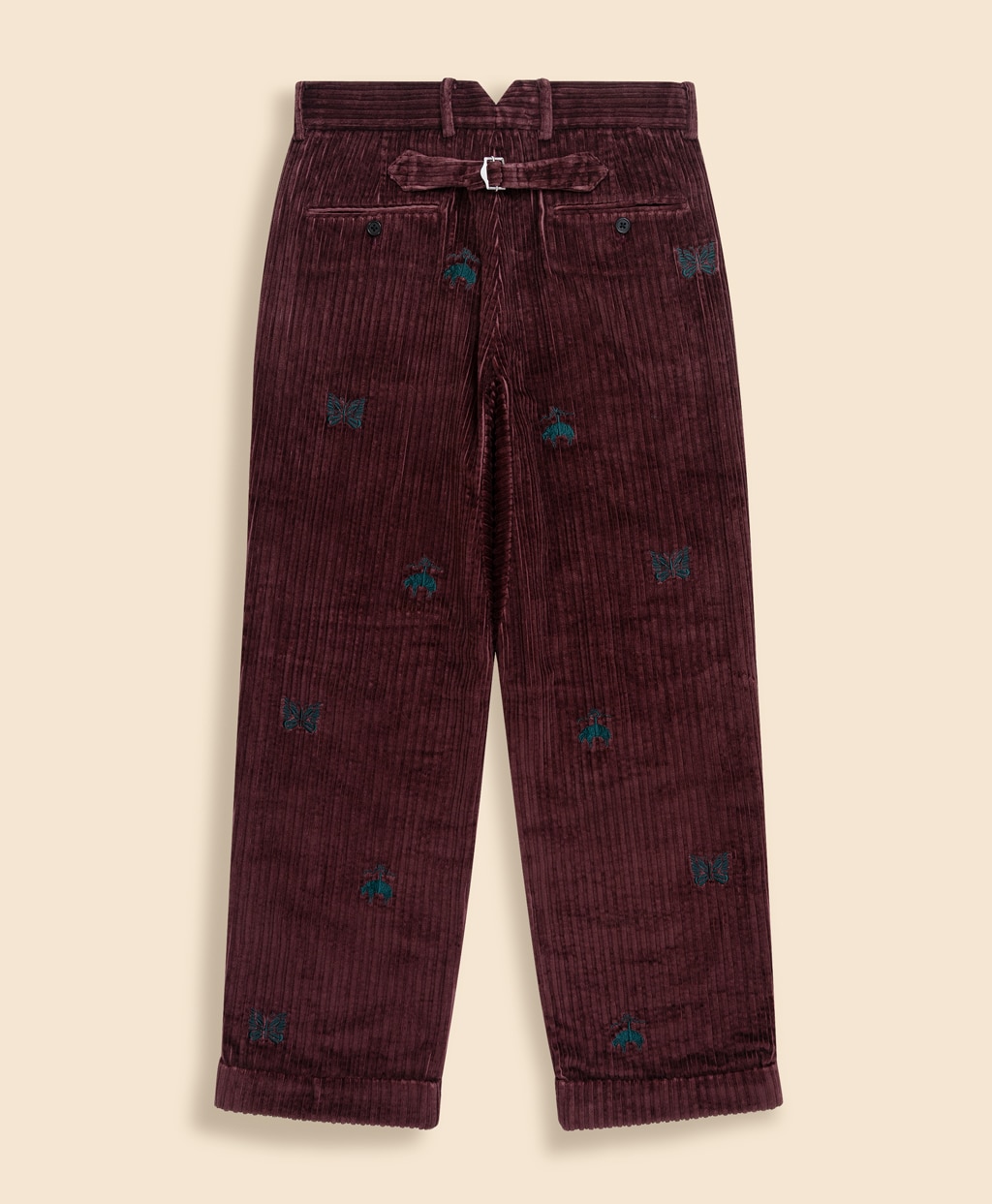 Brooks Brothers × NEEDLES　コットンコーデュロイ　GFパピヨン　ワイドトラウザーズ2