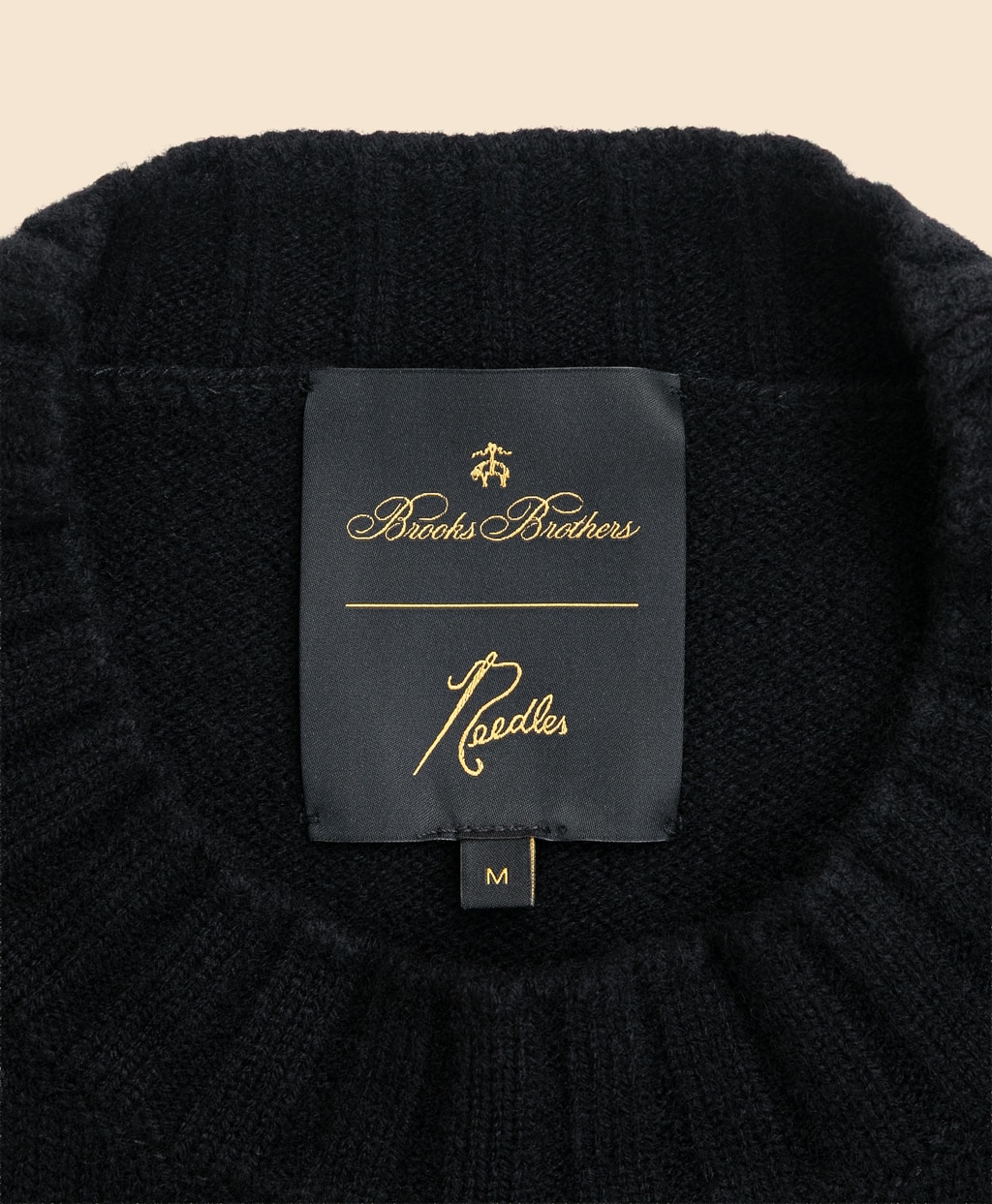 Brooks Brothers × NEEDLES　ラムズウール　モックネックセーター5