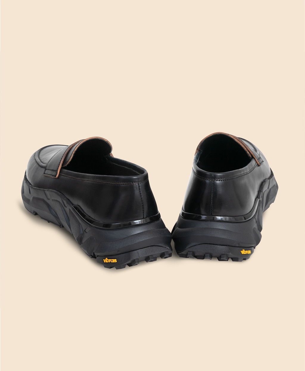 Brooks Brothers × NEEDLES　シェルコードバン　コインローファースニーカー5