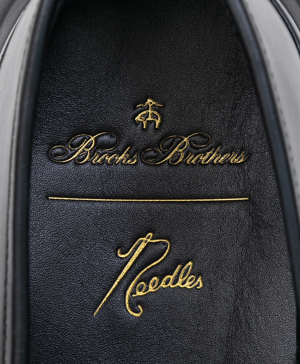 Brooks Brothers × NEEDLES　シェルコードバン　コインローファースニーカー7