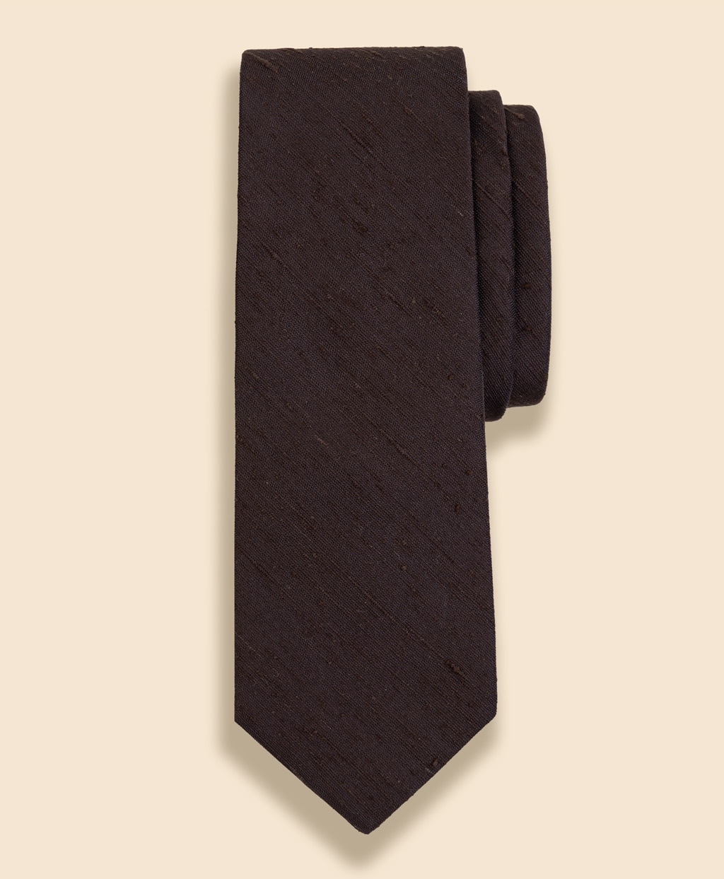 シルク　シャンタン　ソリッドタイ1