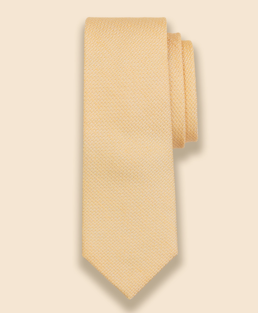 シルク／リネン　バスケットウィーブ　ソリッドタイ1