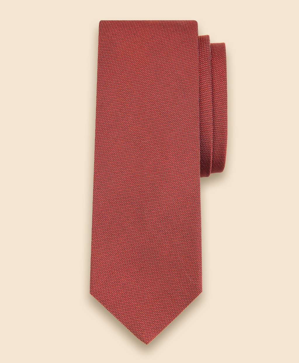 コットン／シルク　マイクロドットタイ1