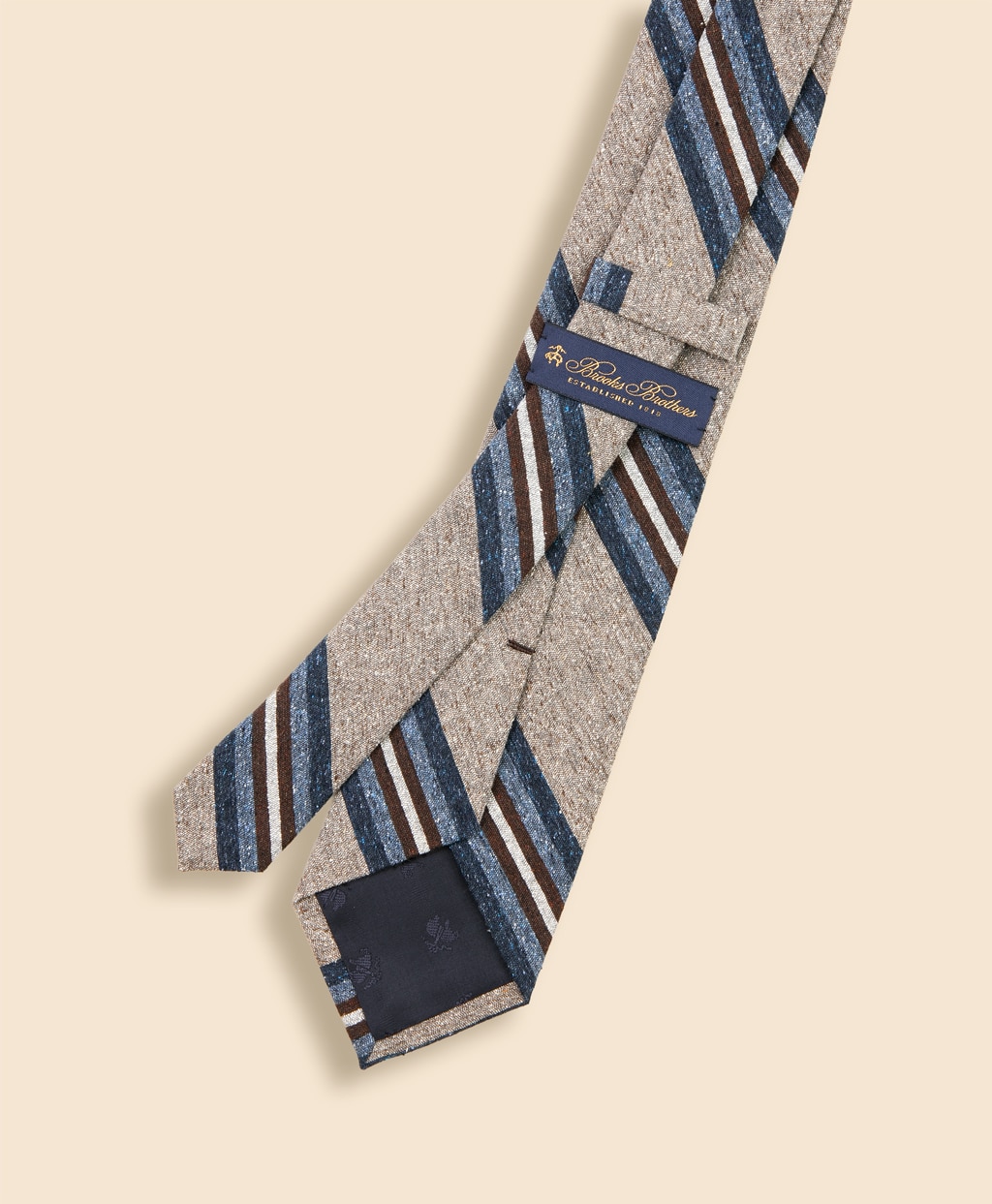 シルク　マルチストライプタイ2