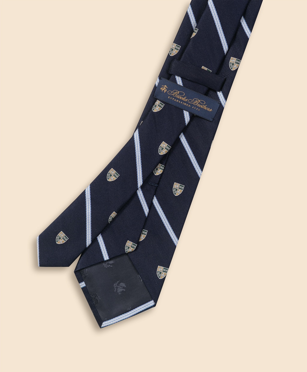 シルク　クレスト　BB#1ストライプ　レップタイ2