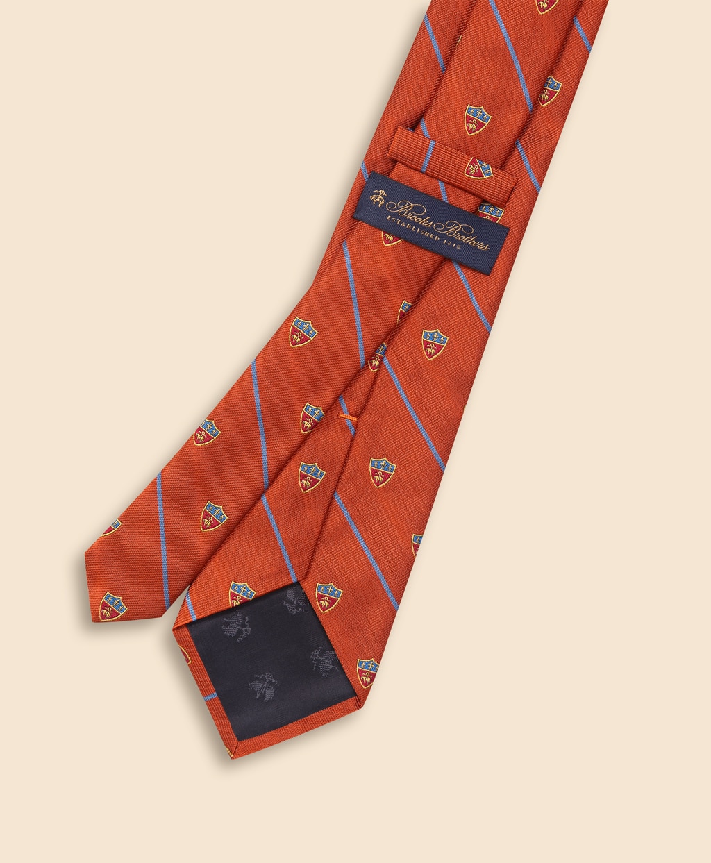 シルク　クレスト　BB#3ストライプ　レップタイ2