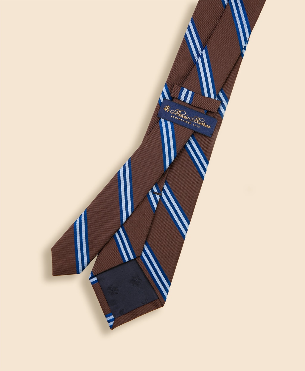 シルク　サテン　BB#1ストライプ　レップタイ2