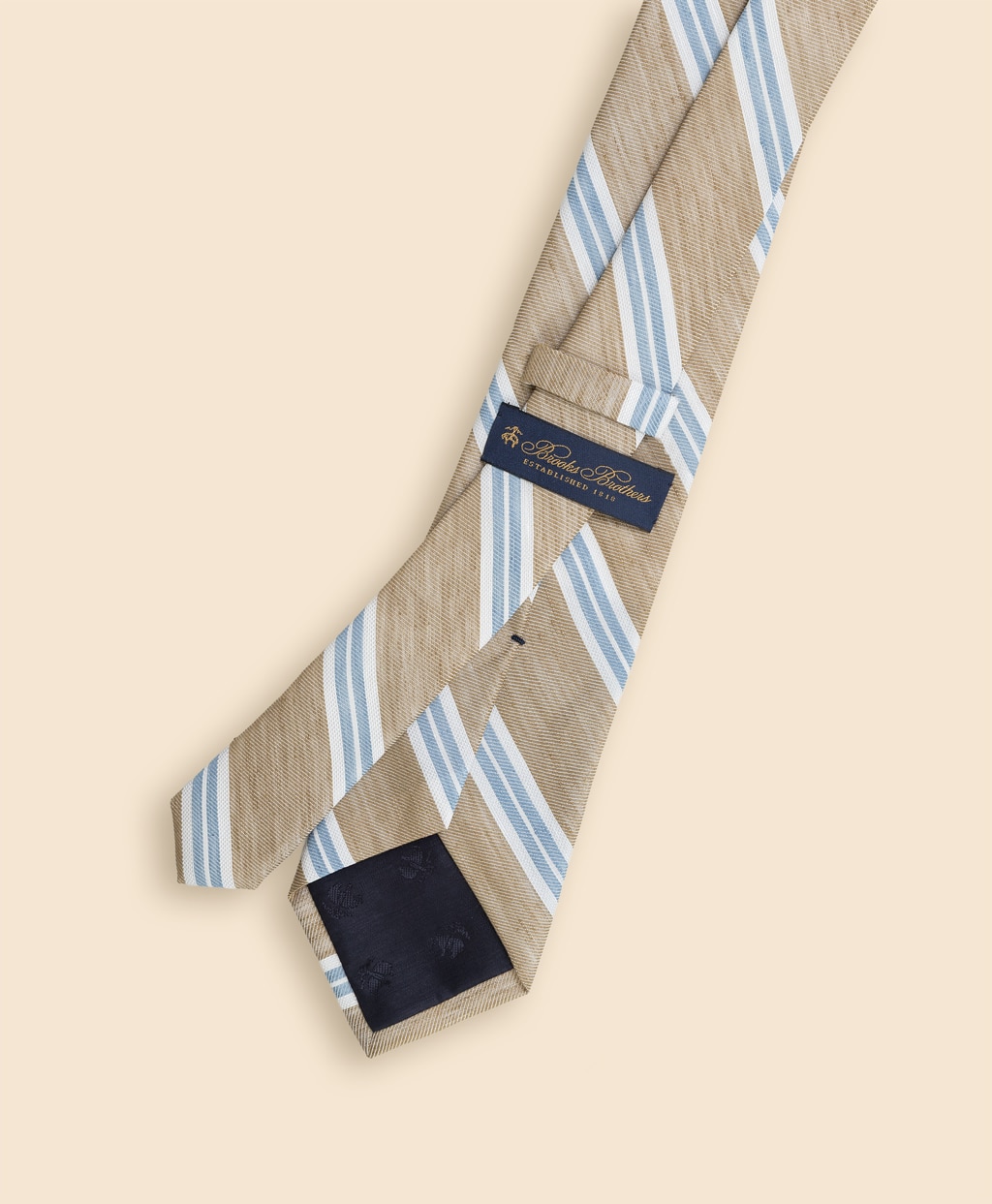 リネン／シルク　BB#1ストライプタイ2