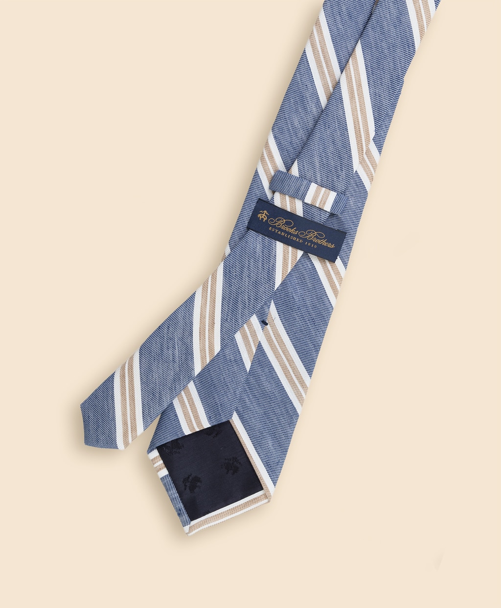 リネン／シルク　BB#1ストライプタイ2