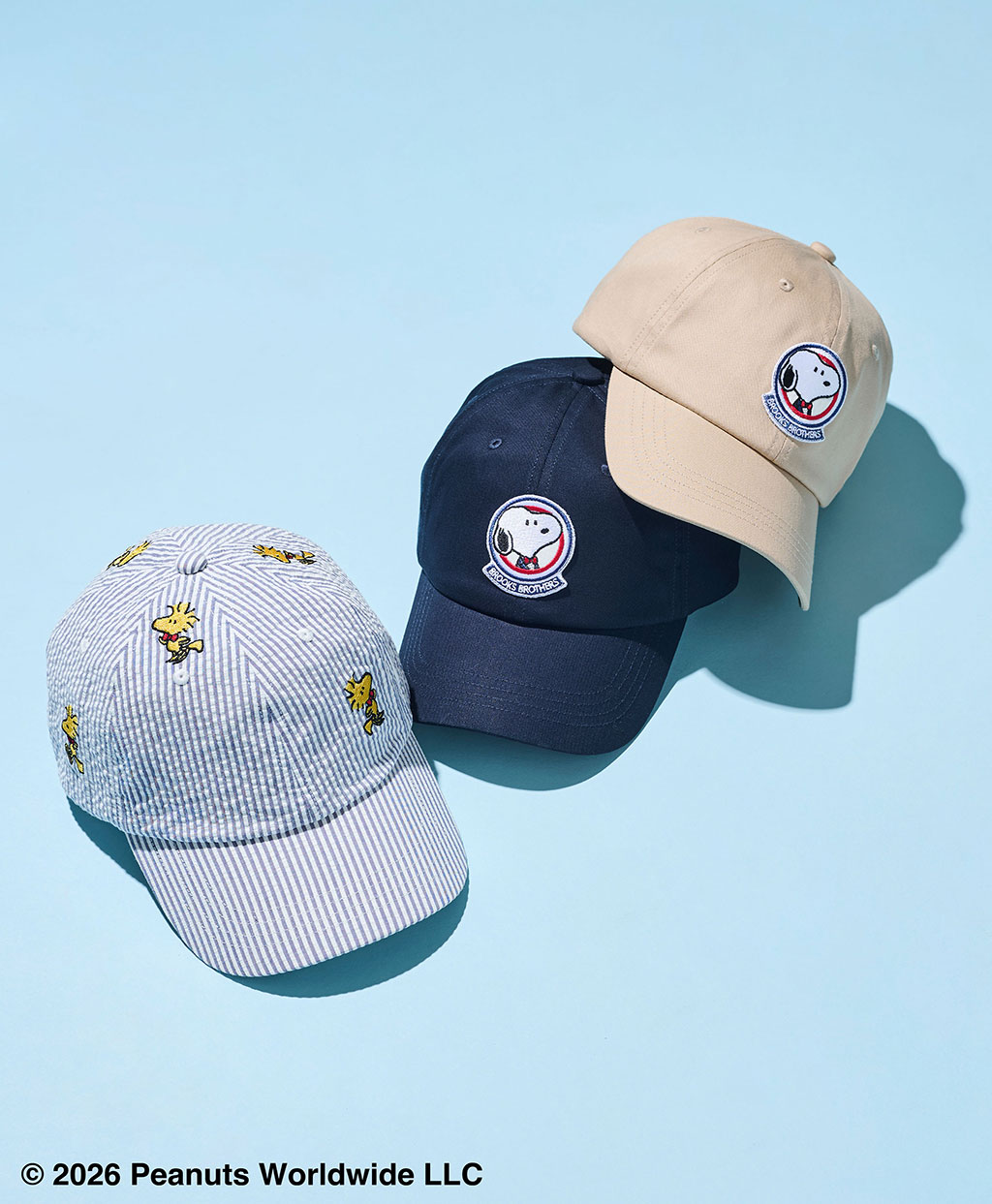 Brooks Brothers × PEANUTS コットンツイル スヌーピーエンブレム