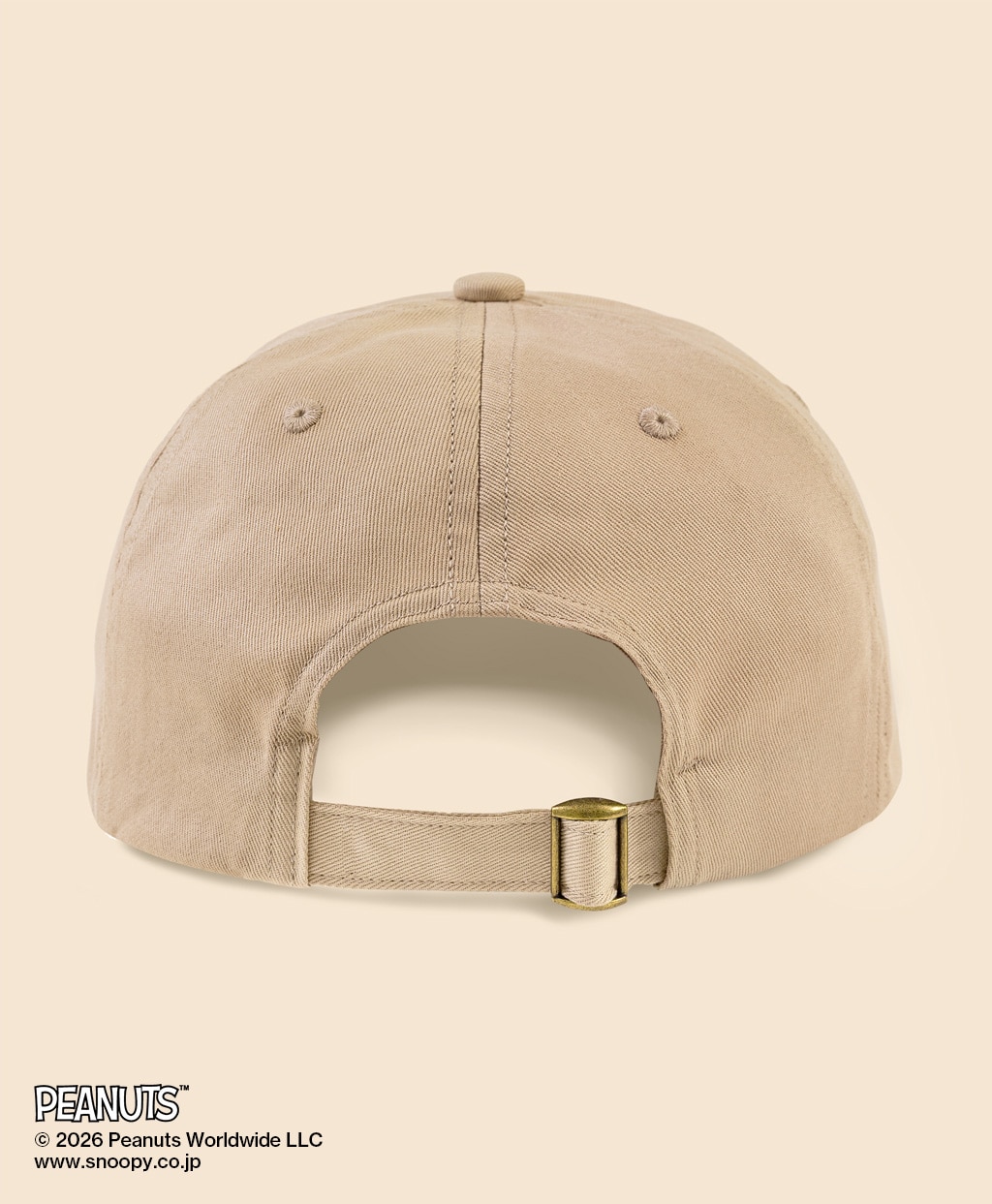 Brooks Brothers × PEANUTS　コットンツイル　スヌーピーエンブレム　ベースボールキャップ2