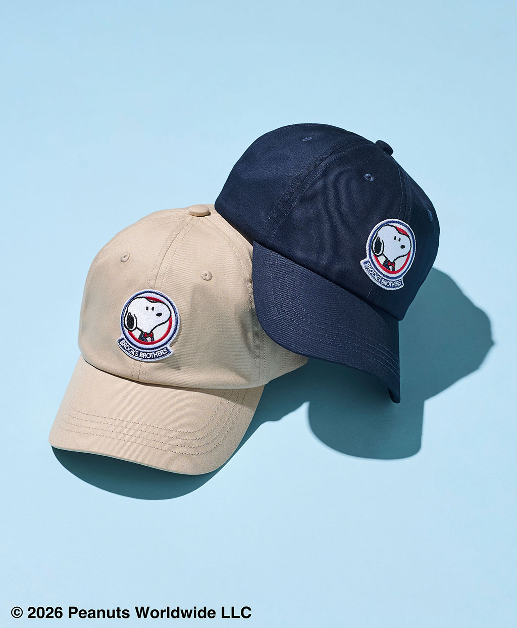 Brooks Brothers × PEANUTS コットンツイル スヌーピーエンブレム
