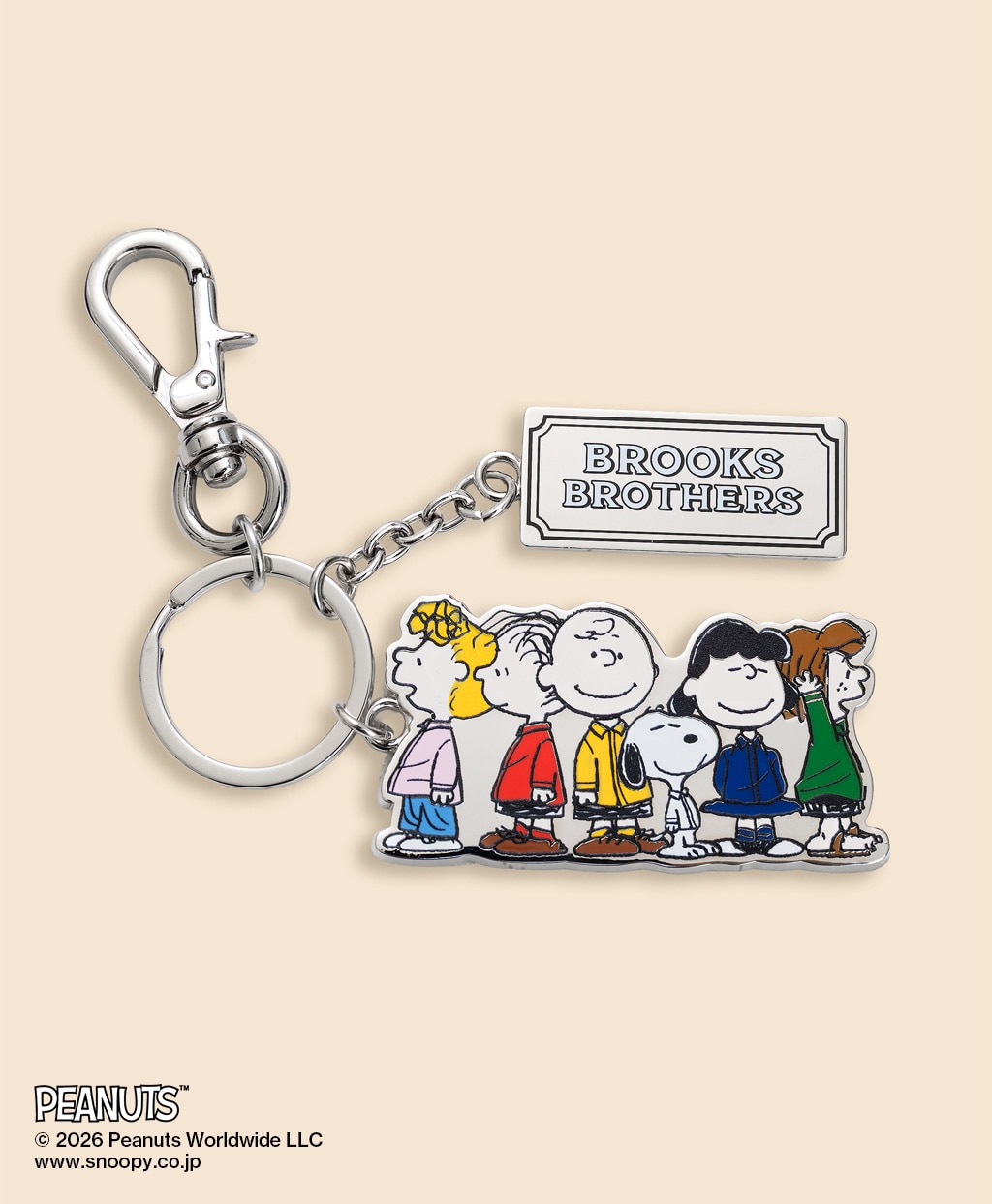 Brooks Brothers × PEANUTS　ピーナッツ・ギャング　キーフォブ1