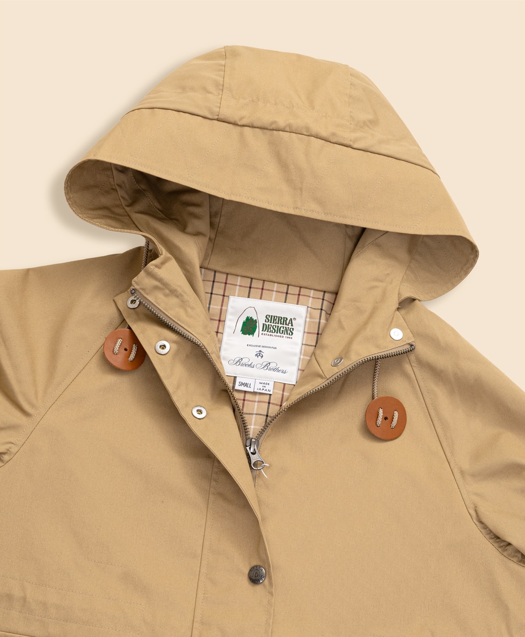 Brooks Brothers × SIERRA DESIGNS　コットン／ポリエステル　ウィメンズマウンテンパーカー4