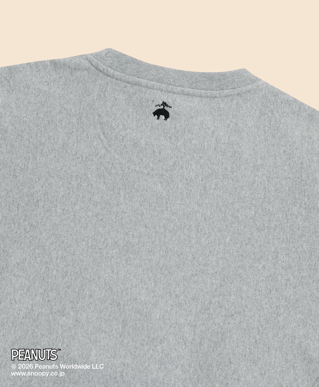 Brooks Brothers × PEANUTS　コットンフレンチテリー　スヌーピー＆チャーリー・ブラウンプリント　スウェットシャツ3