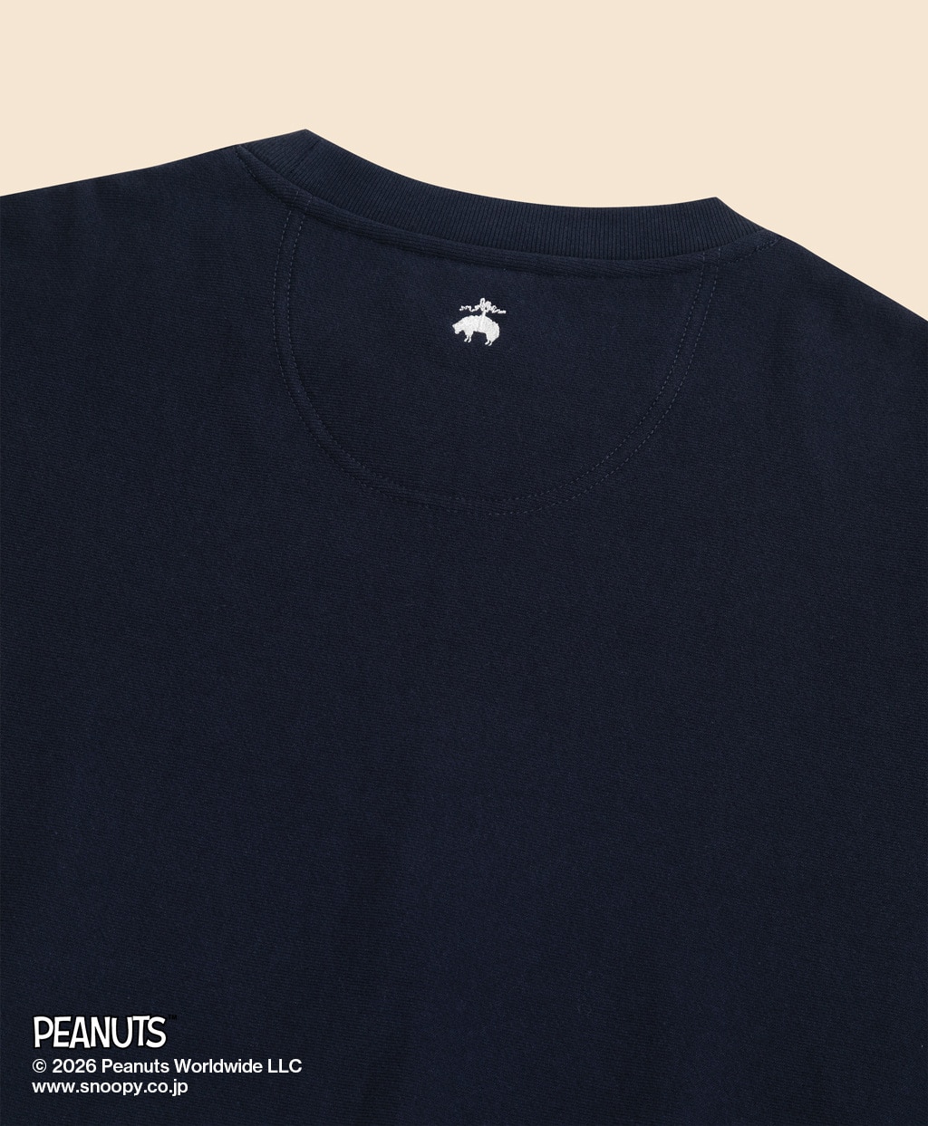 Brooks Brothers × PEANUTS　コットンフレンチテリー　スヌーピー＆チャーリー・ブラウンプリント　スウェットシャツ3