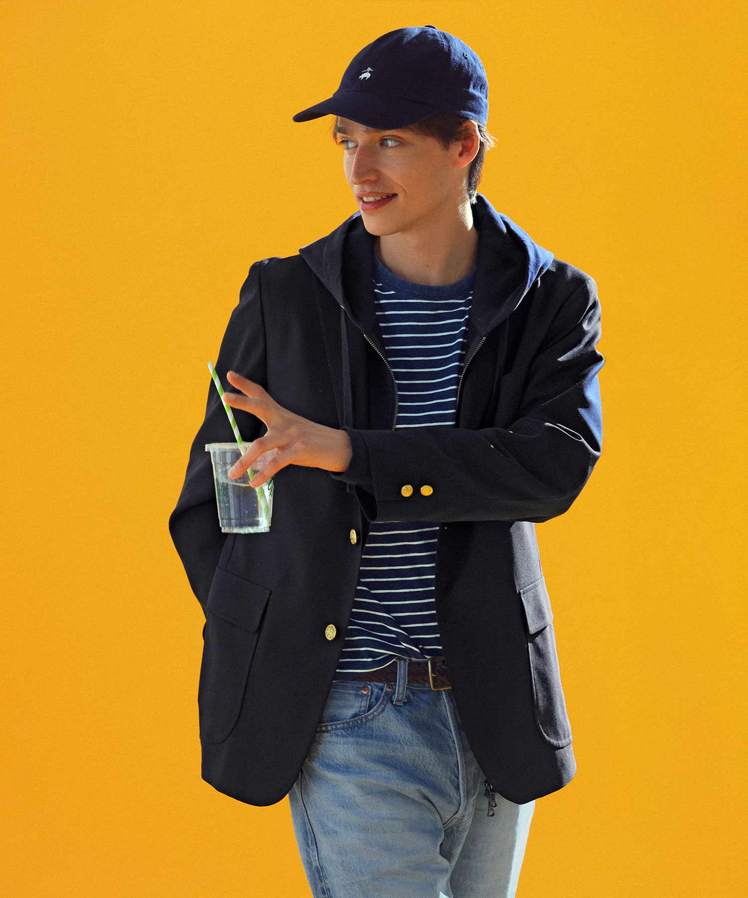 ◆オンラインストア限定◆ スーピマコットン　ダブルジップフーディー6