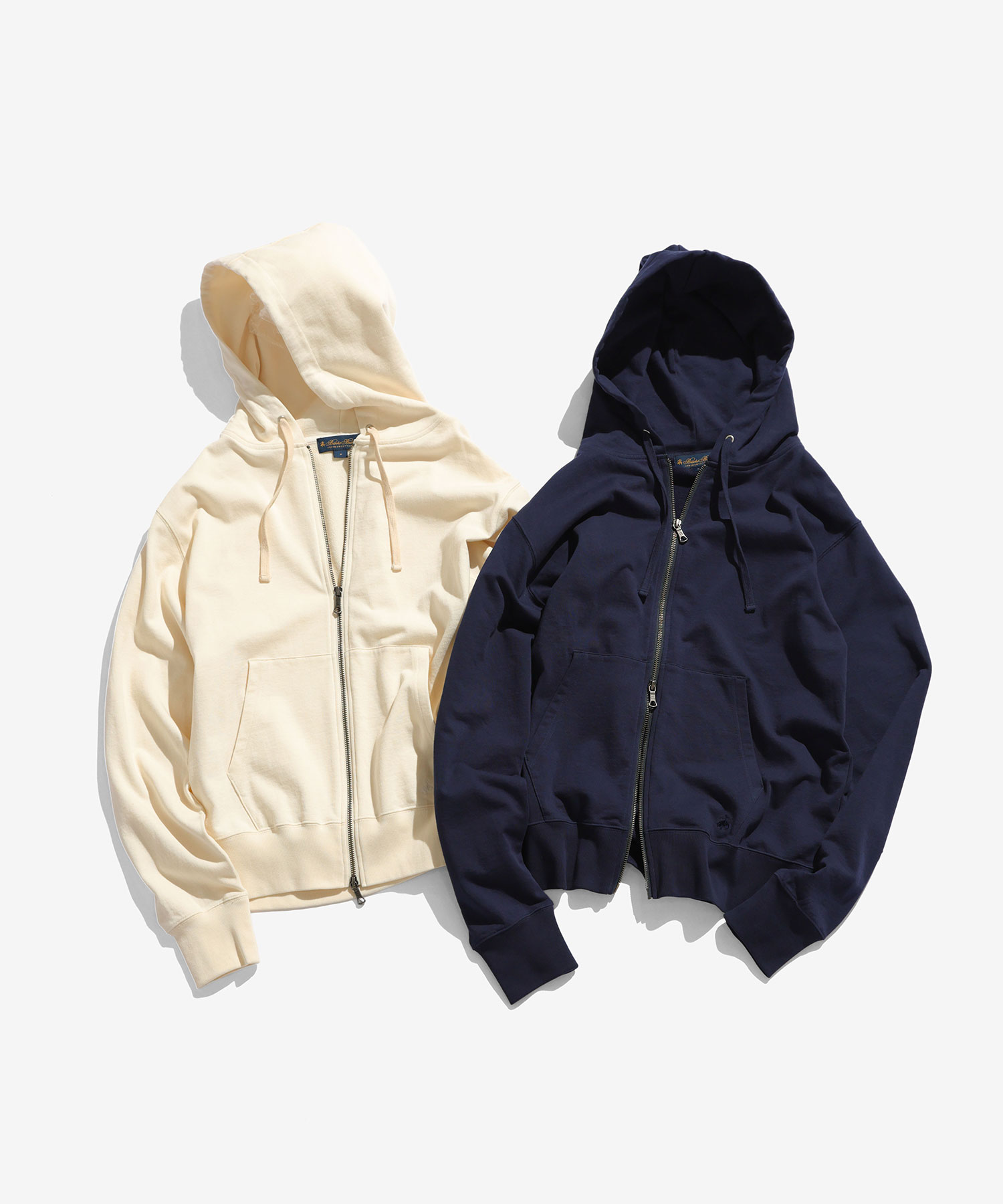 ◆オンラインストア限定◆ スーピマコットン　ダブルジップフーディー7