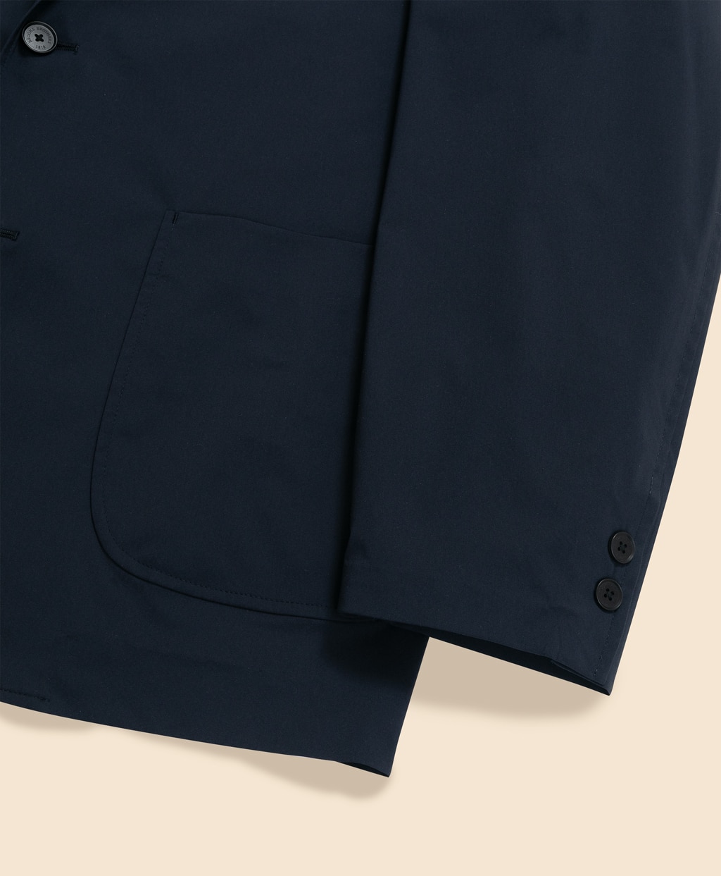 ◆オンラインストア限定◆ ポリエステルブレンド　ウォッシャブル　シングル２釦ジャケット3