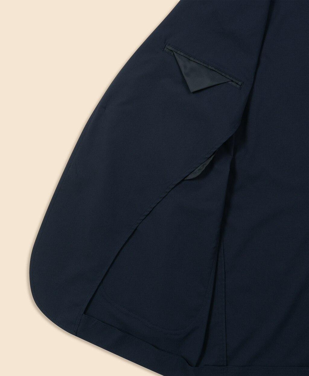 ◆オンラインストア限定◆ ポリエステルブレンド　ウォッシャブル　シングル２釦ジャケット5