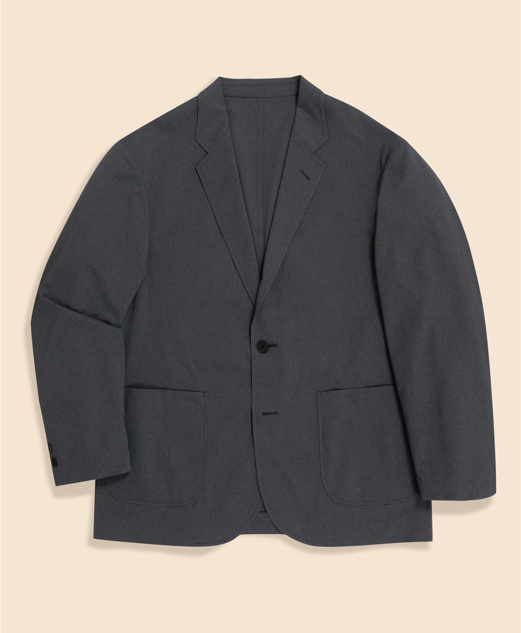 ◆オンラインストア限定◆ ポリエステルブレンド　ウォッシャブル　シングル２釦ジャケット1